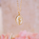 June Birth Flower Necklace - Wander + Lust Jewelry