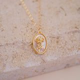November Birth Flower Necklace - Wander + Lust Jewelry