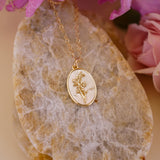 December Birth Flower Necklace - Wander + Lust Jewelry