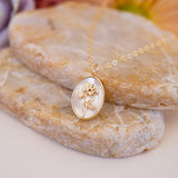 July Birth Flower Necklace - Wander + Lust Jewelry