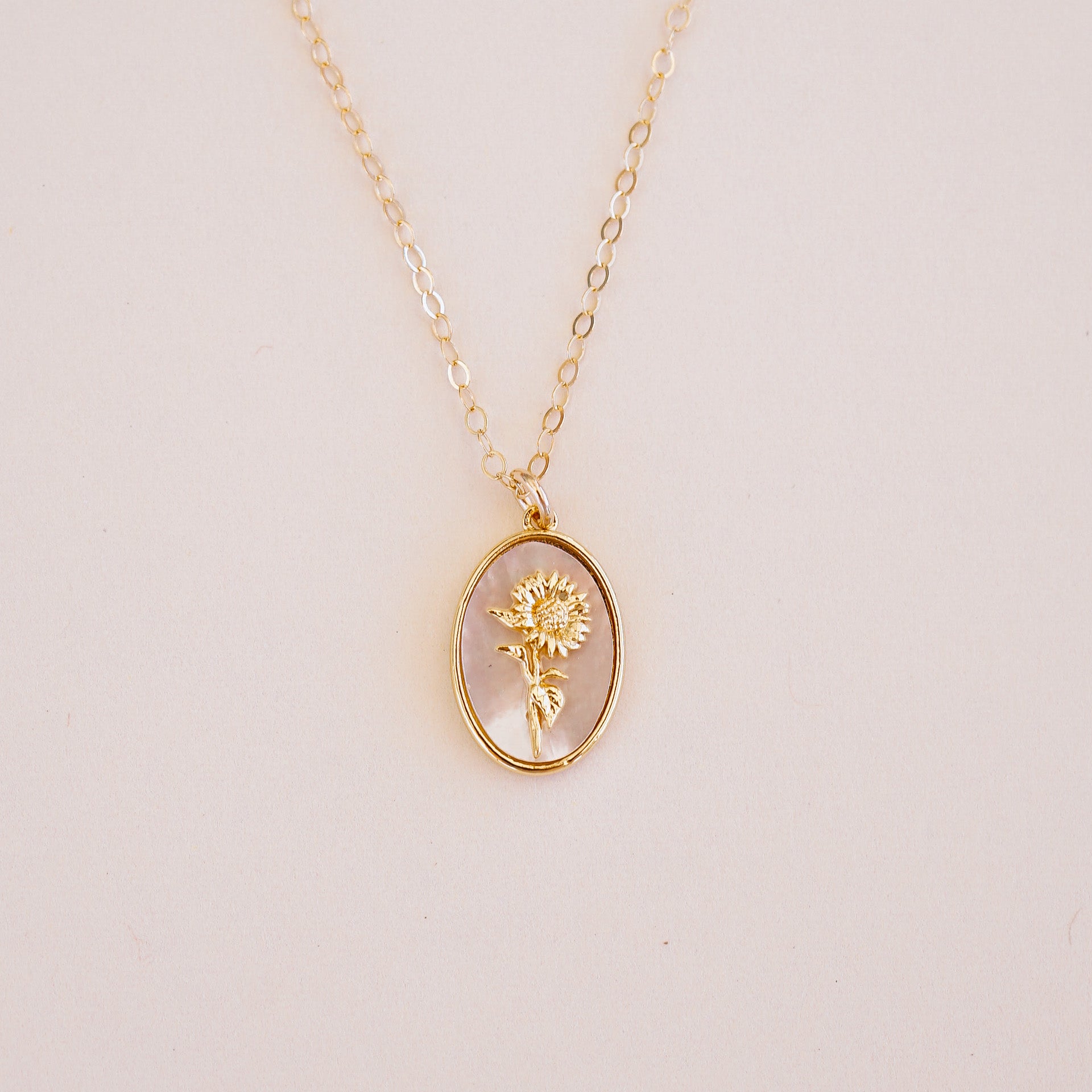 August Birth Flower Necklace - Wander + Lust Jewelry