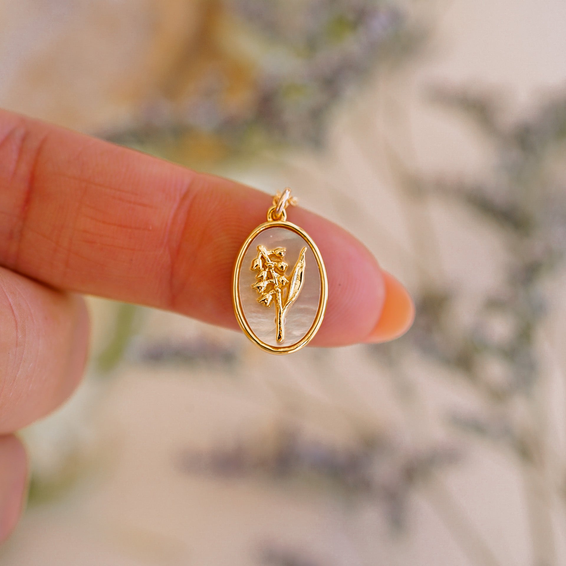 May Birth Flower Necklace - Wander + Lust Jewelry