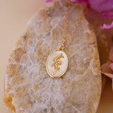 December Birth Flower Necklace - Wander + Lust Jewelry