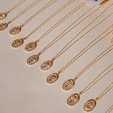 February Birth Flower Necklace - Wander + Lust Jewelry