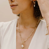Lennon Pearl Necklace - Wander + Lust Jewelry