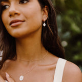 Delia Pearl Huggies - Wander + Lust Jewelry