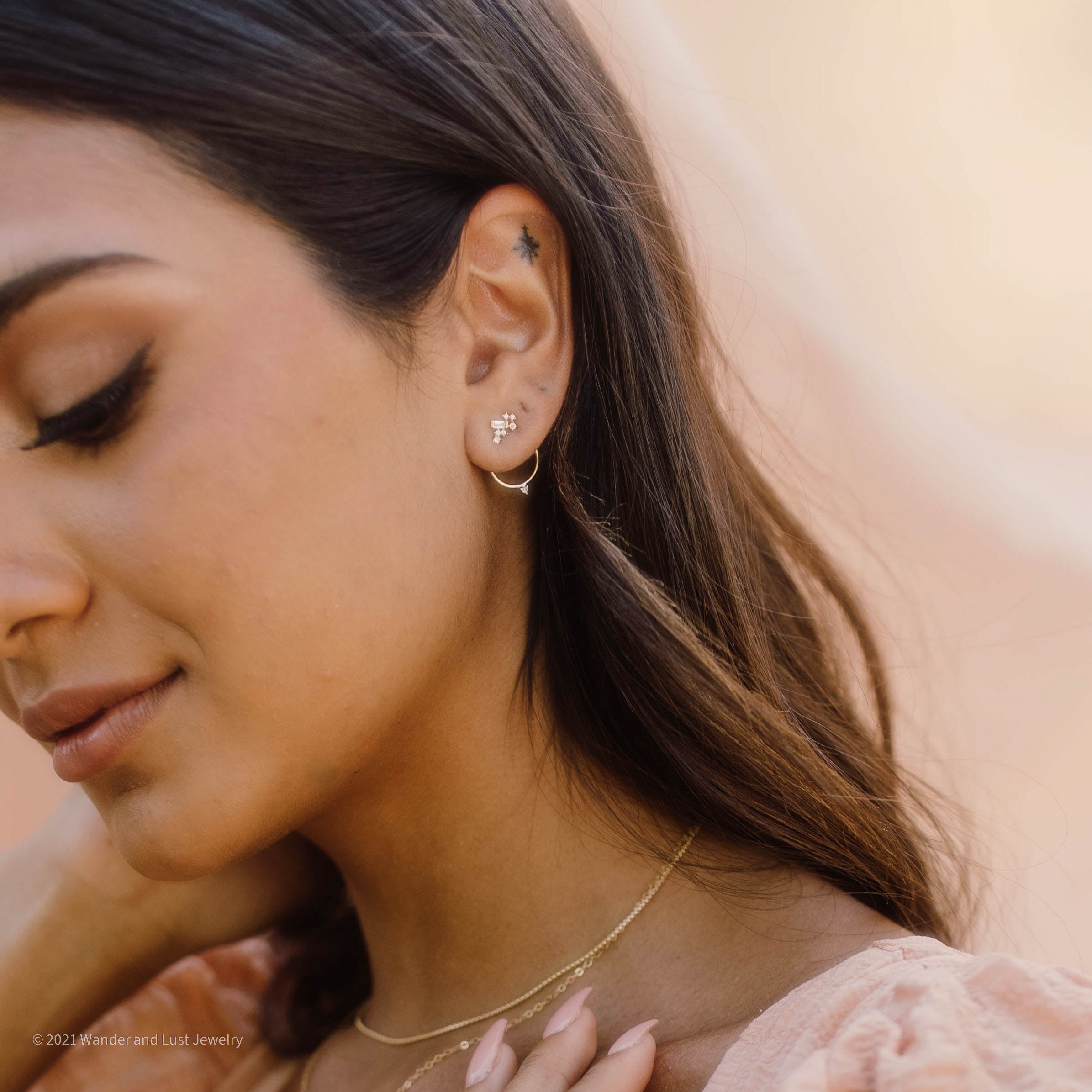 Leya Ear Jackets - Wander + Lust Jewelry