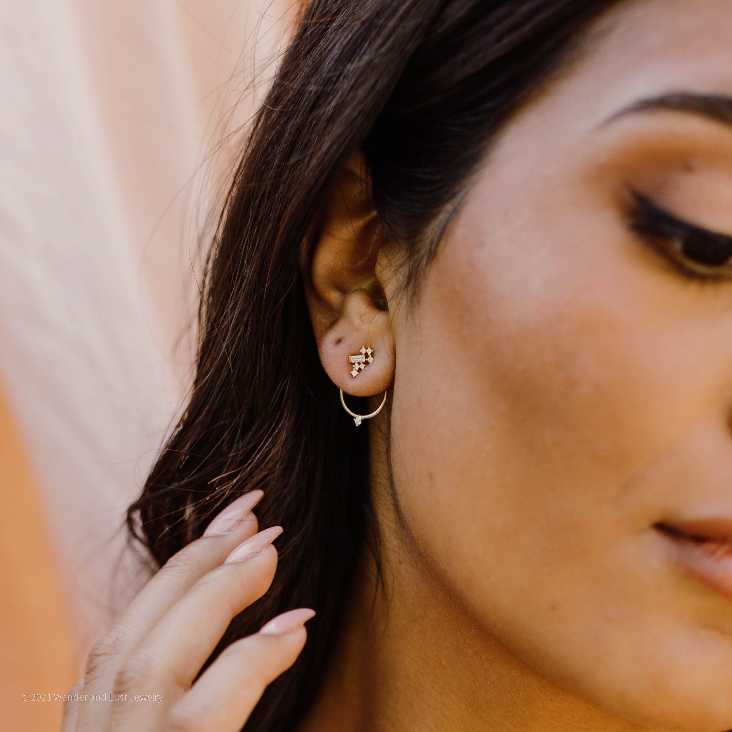 Leya Ear Jackets - Wander + Lust Jewelry