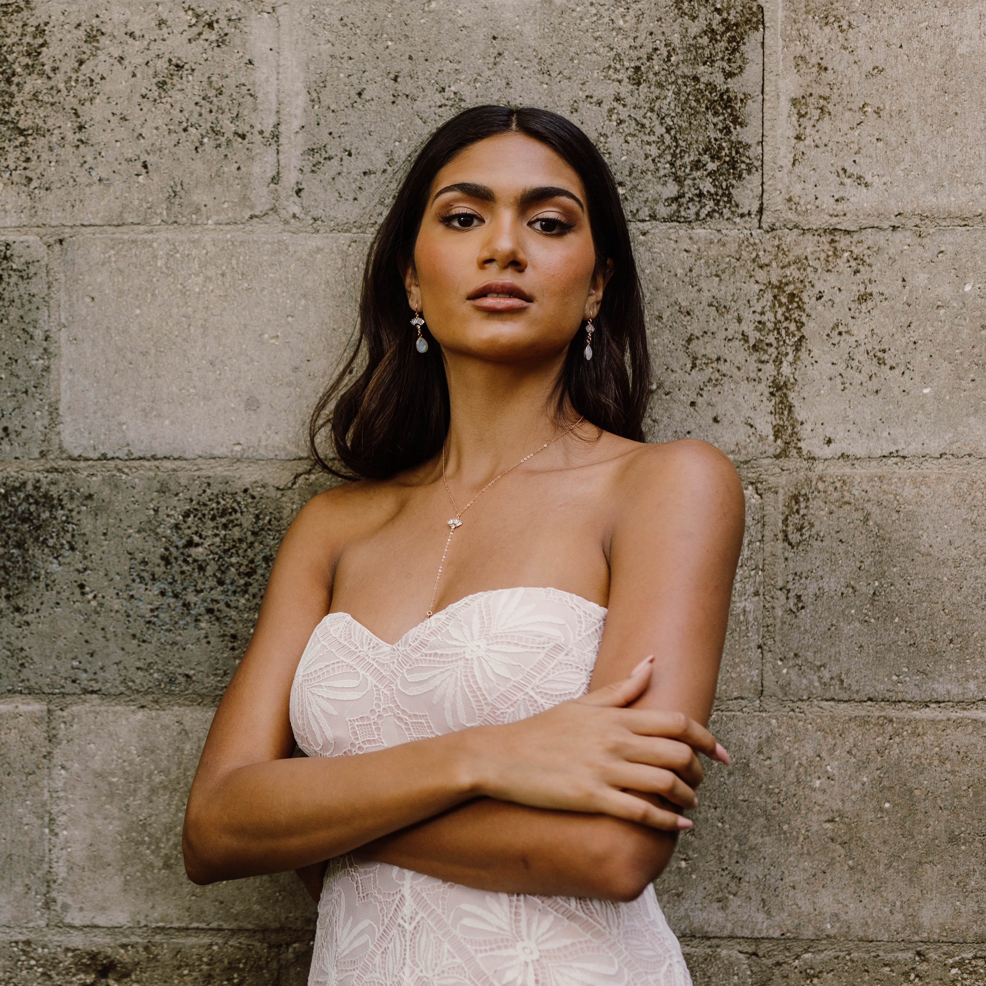 Aria Drop Necklace - Wander + Lust Jewelry