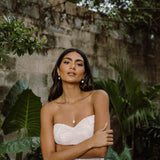 Corrine Pearl Hoops - Wander + Lust Jewelry