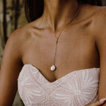 Corrine Pearl Necklace - Wander + Lust Jewelry