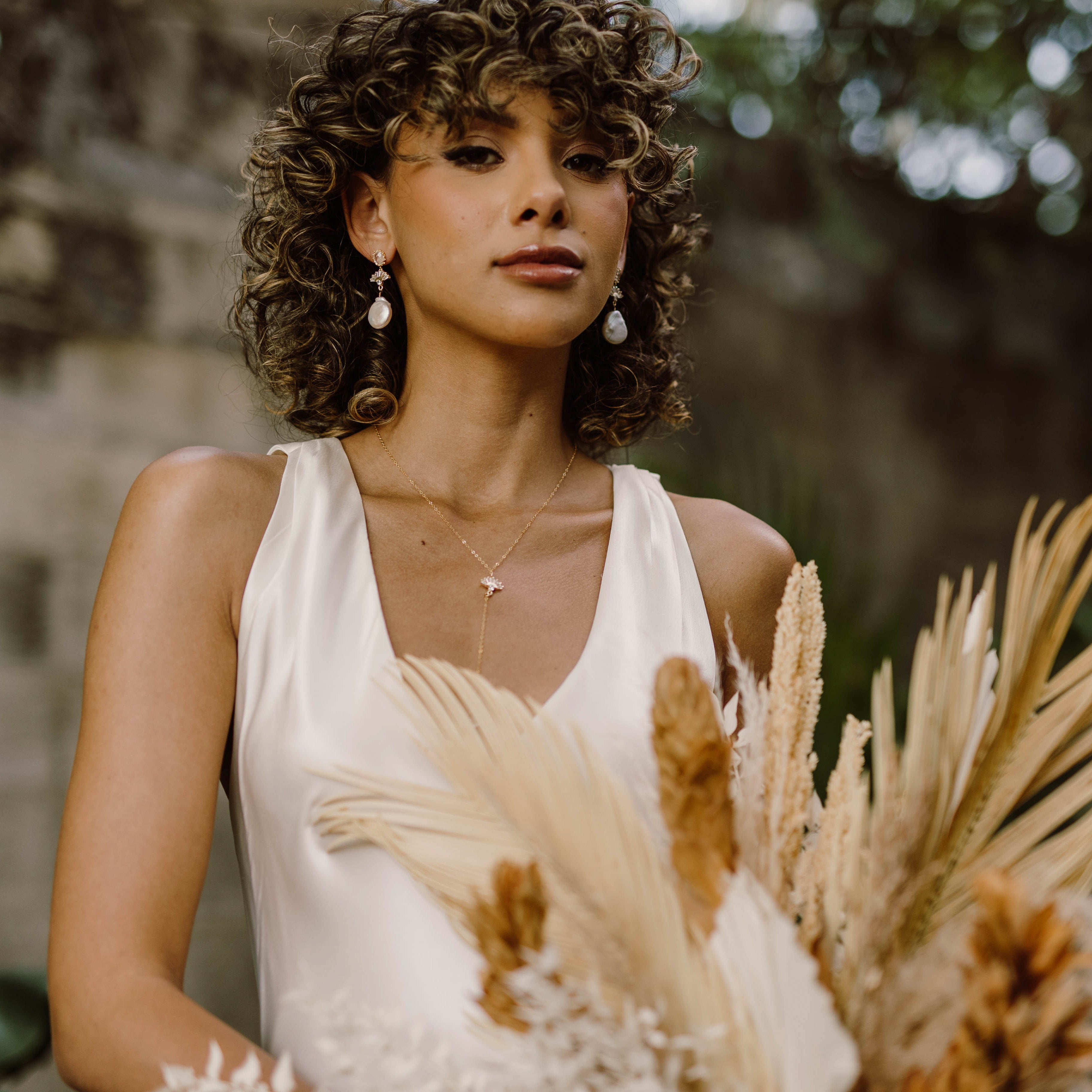 Clarissa Y Necklace - Wander + Lust Jewelry