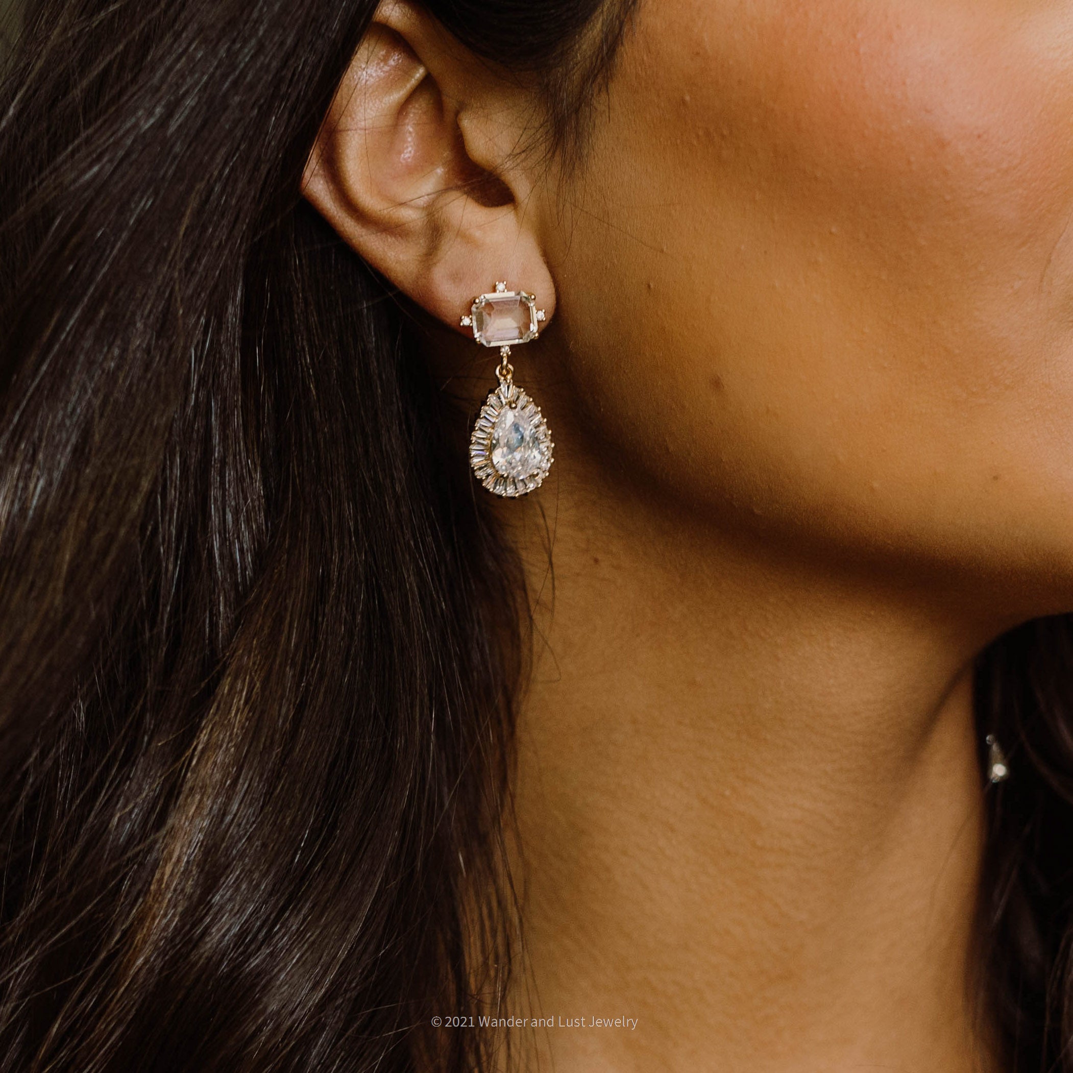 Clara Drop Earrings - Wander + Lust Jewelry