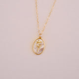 February Birth Flower Necklace - Wander + Lust Jewelry