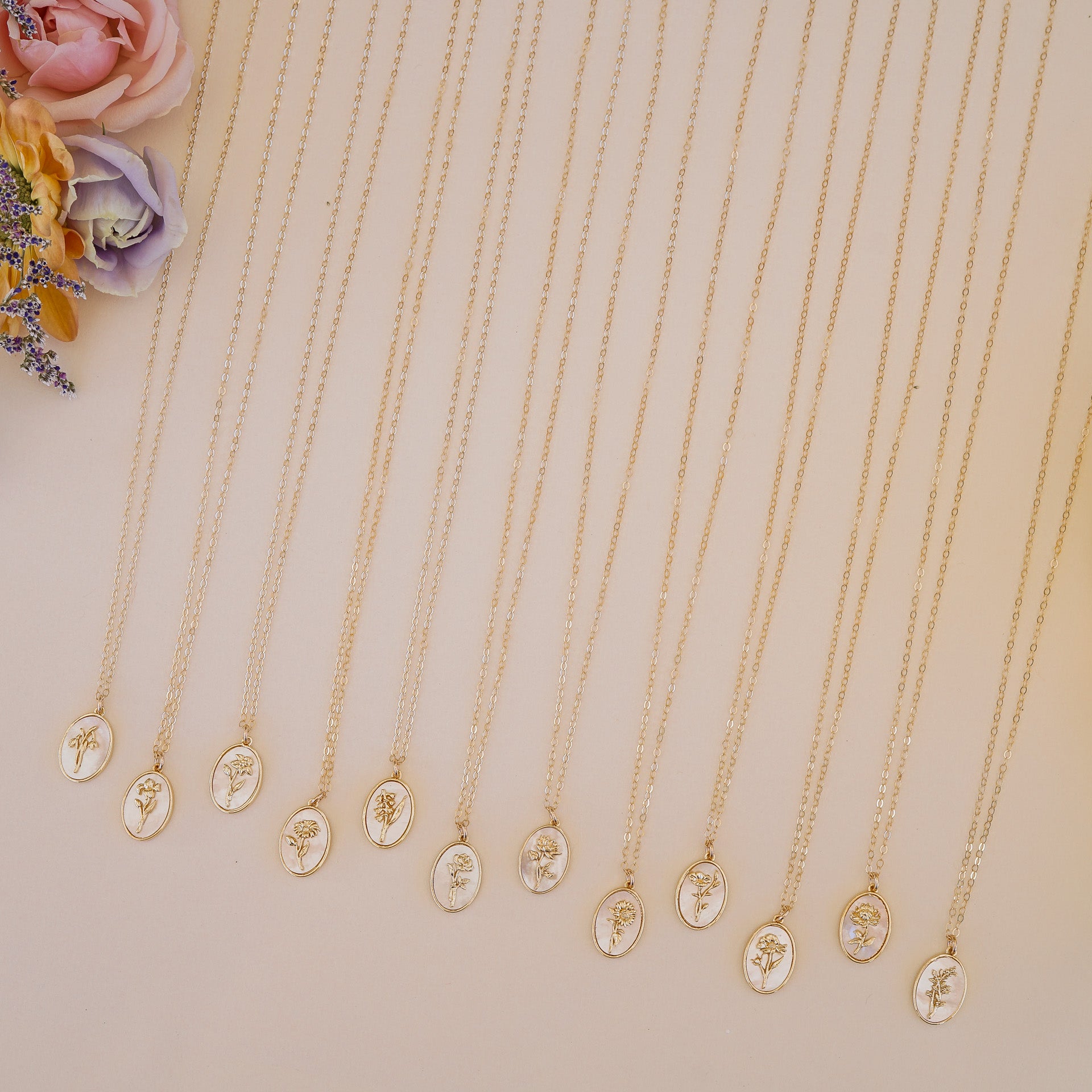 May Birth Flower Necklace - Wander + Lust Jewelry