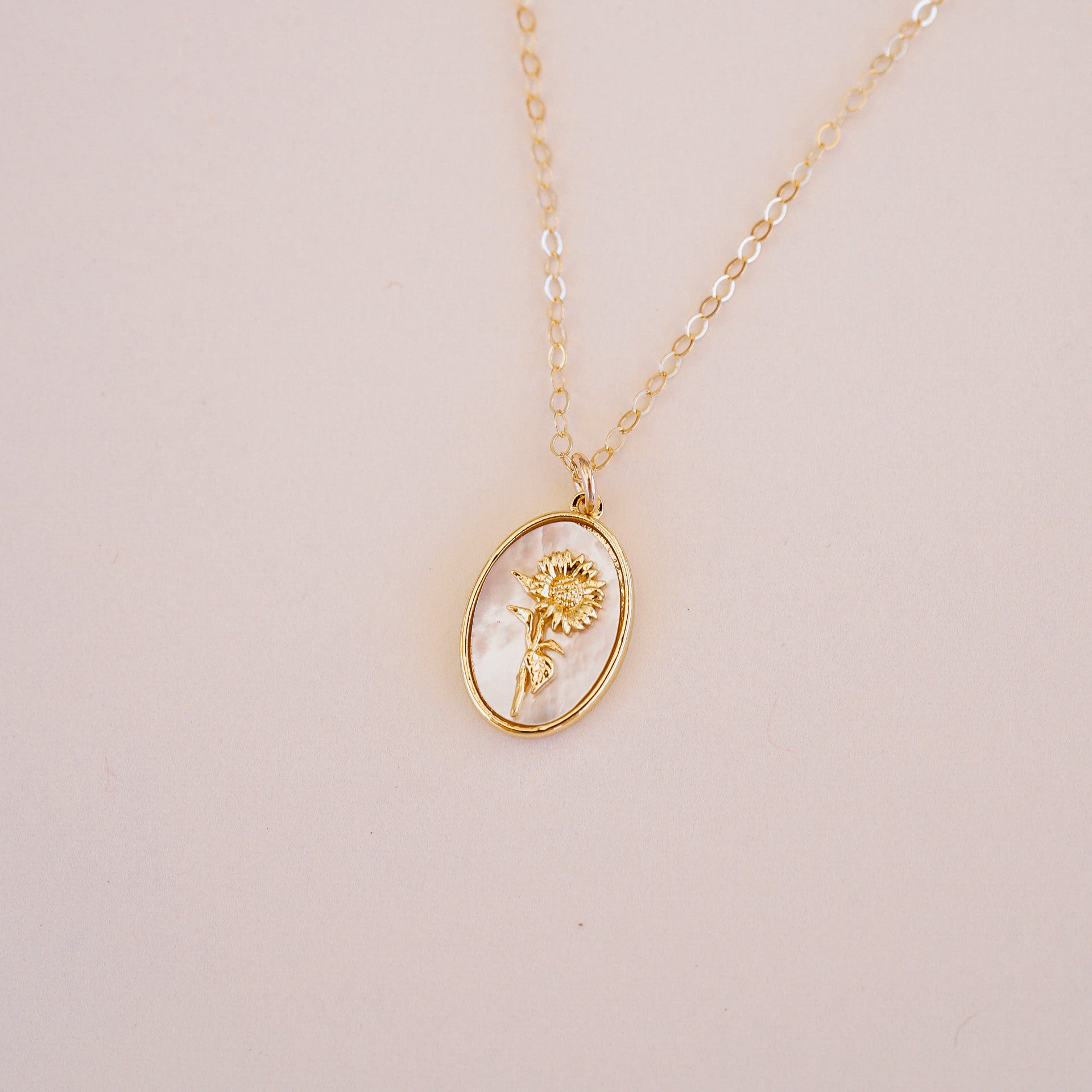 August Birth Flower Necklace - Wander + Lust Jewelry