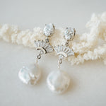 Belle Freshwater Pearl Earrings - Wander + Lust Jewelry