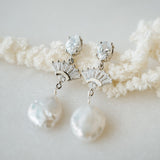 Belle Freshwater Pearl Earrings - Wander + Lust Jewelry
