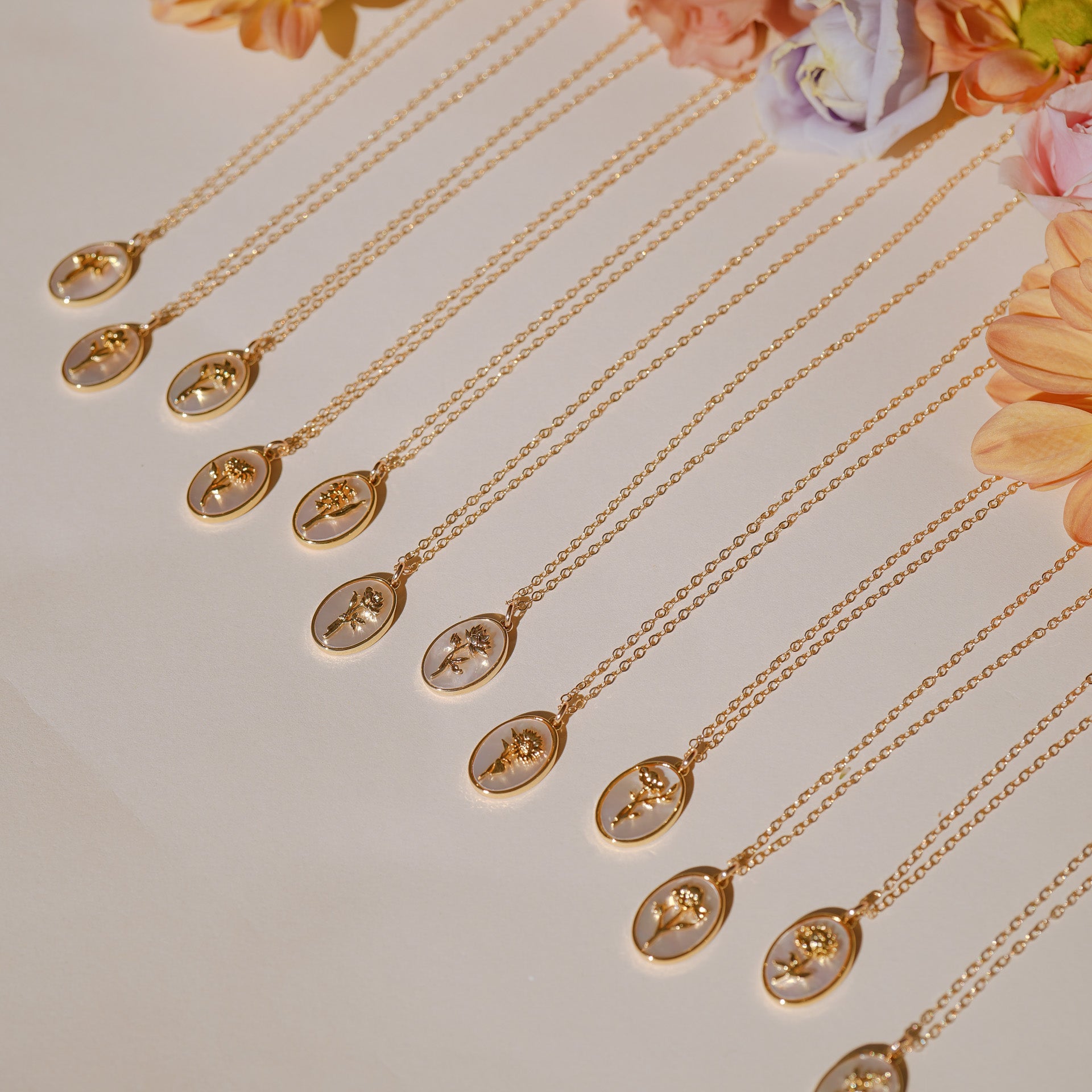 January Birth Flower Necklace - Wander + Lust Jewelry