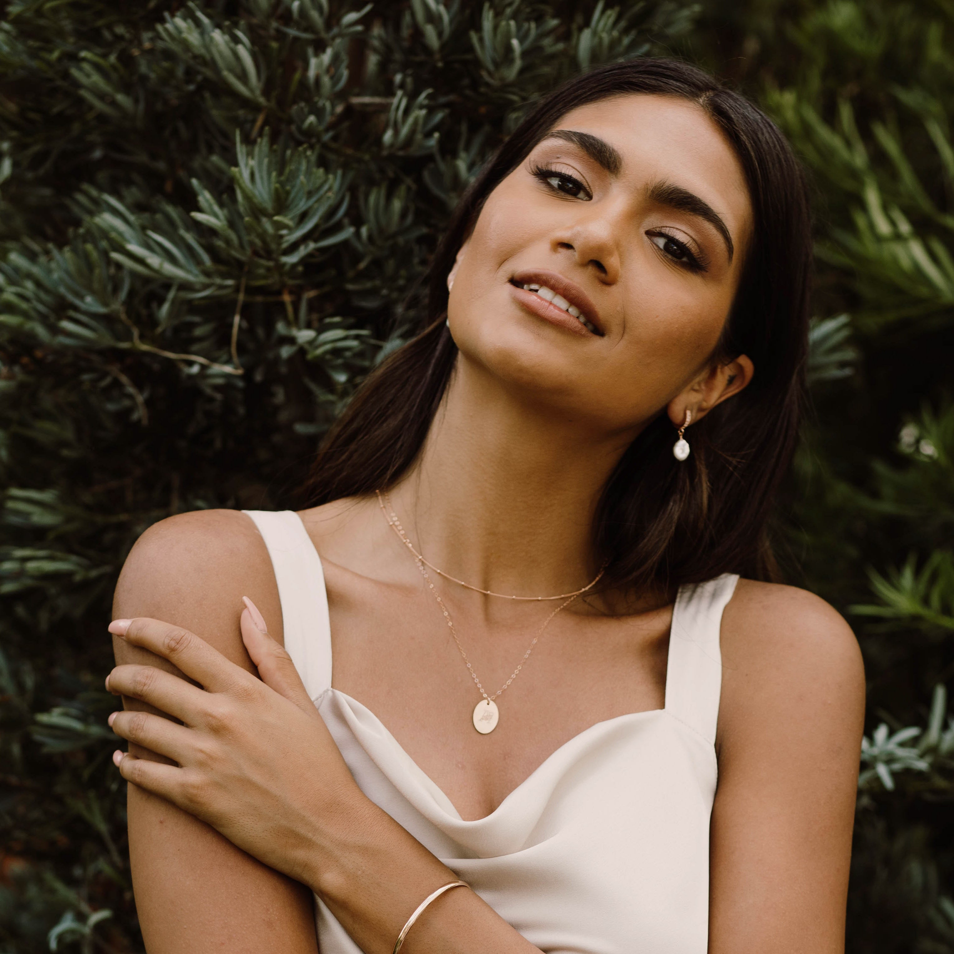 Delia Pearl Huggies - Wander + Lust Jewelry