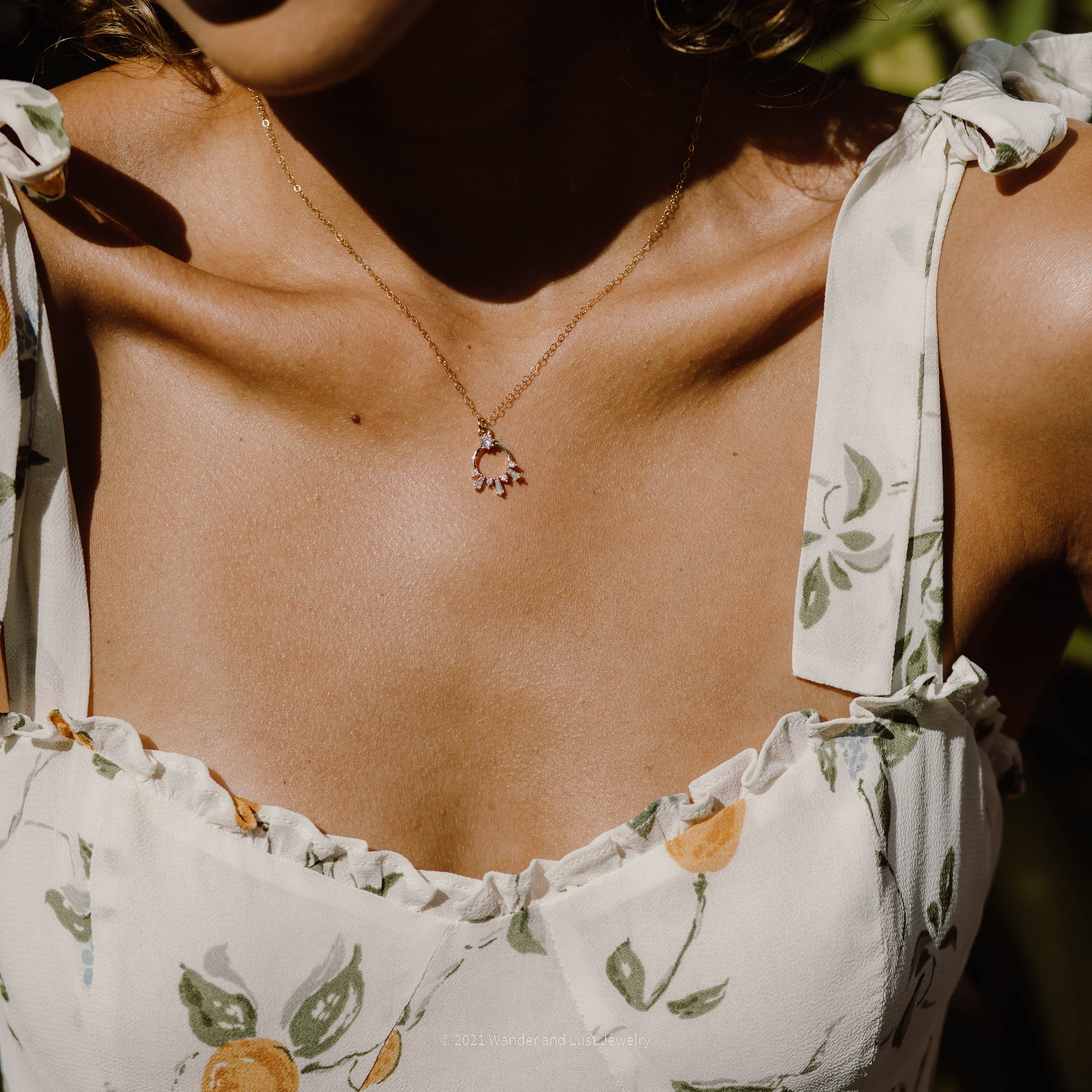 Quincy Necklace - Wander + Lust Jewelry