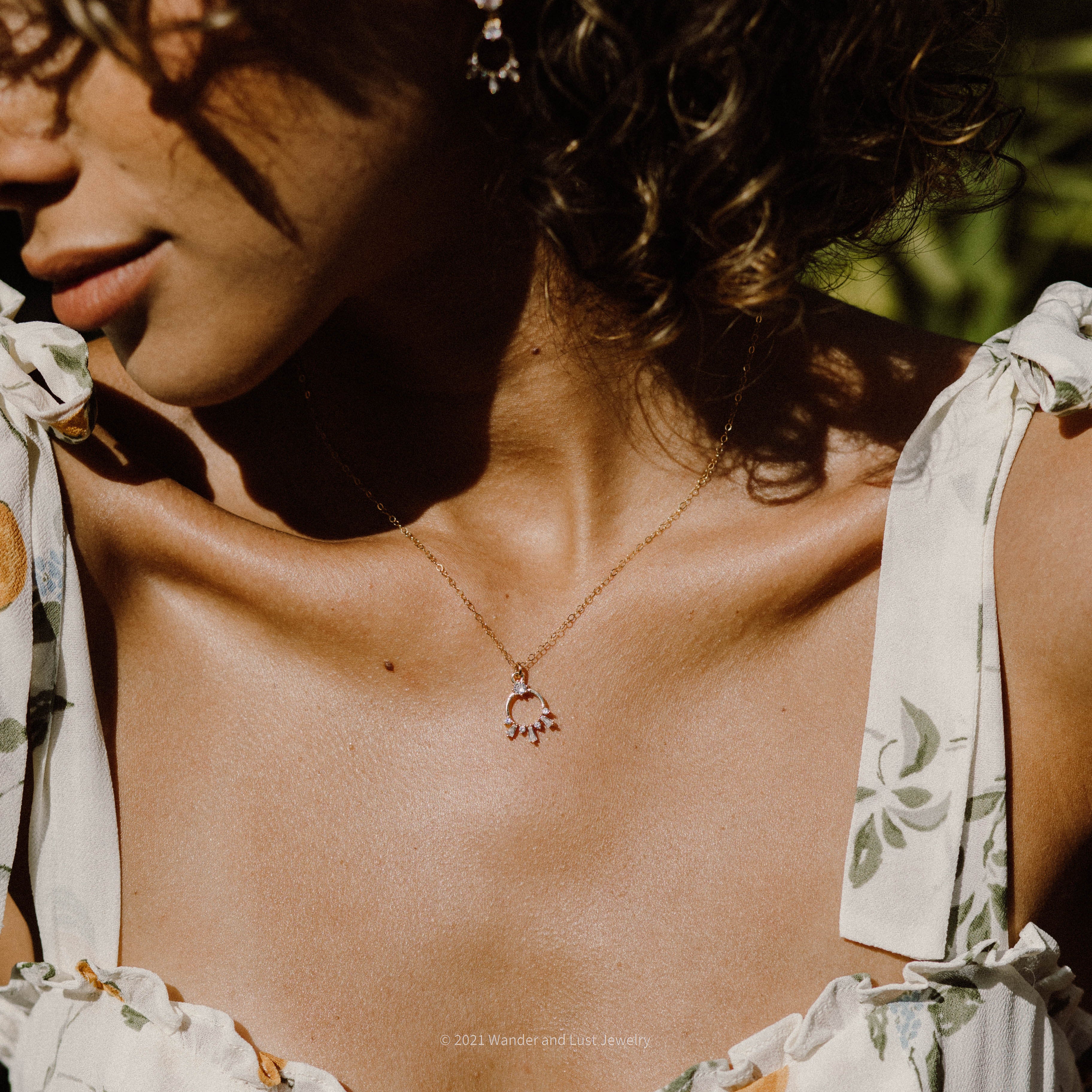Quincy Necklace - Wander + Lust Jewelry