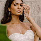 Aria Moonstone Earrings - Wander + Lust Jewelry