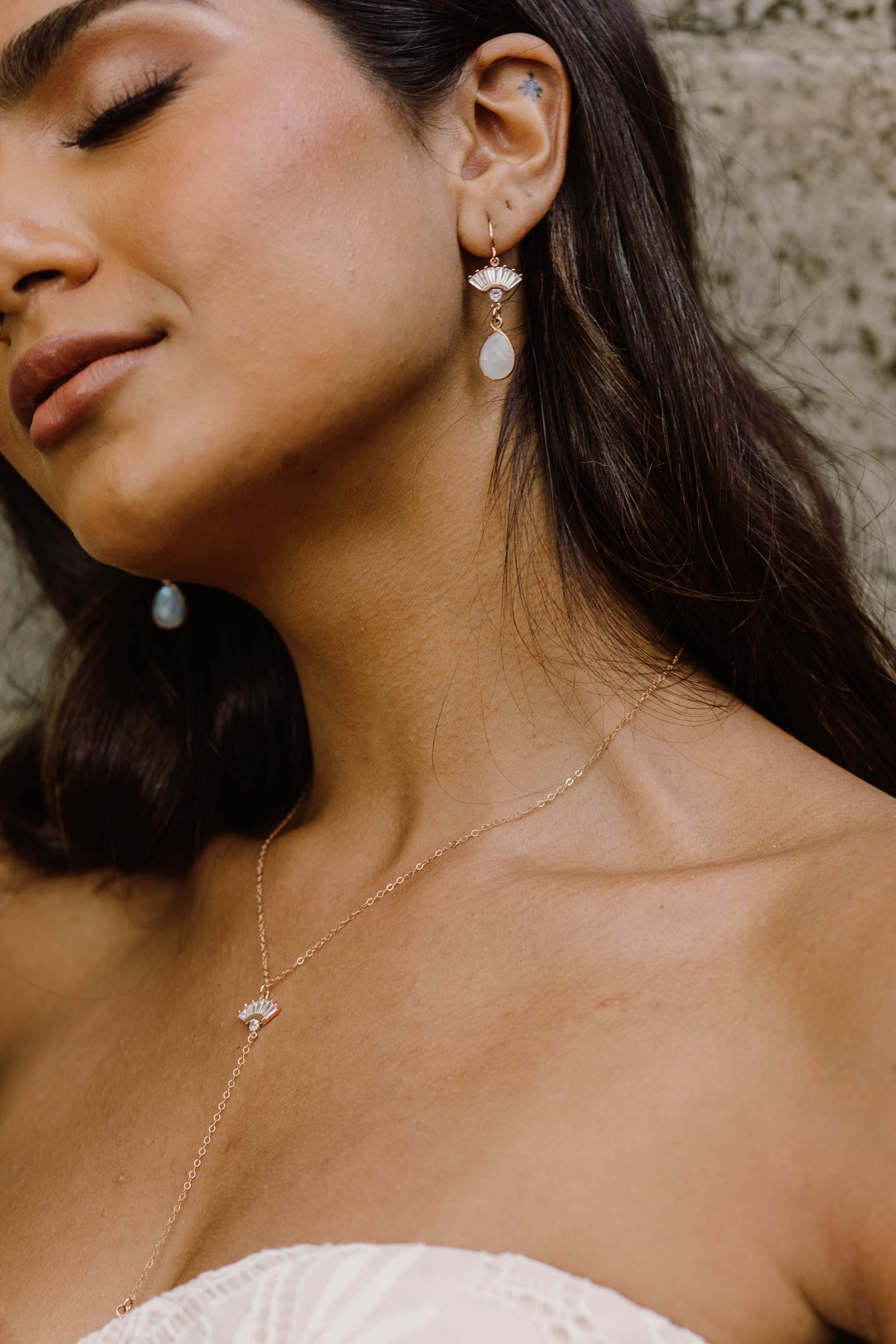 Aria Drop Necklace - Wander + Lust Jewelry