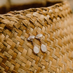 Aria Moonstone Earrings - Wander + Lust Jewelry