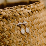 Aria Moonstone Earrings - Wander + Lust Jewelry
