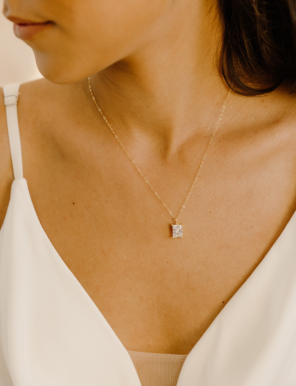 Juliette Crystal Necklace - Wander + Lust Jewelry