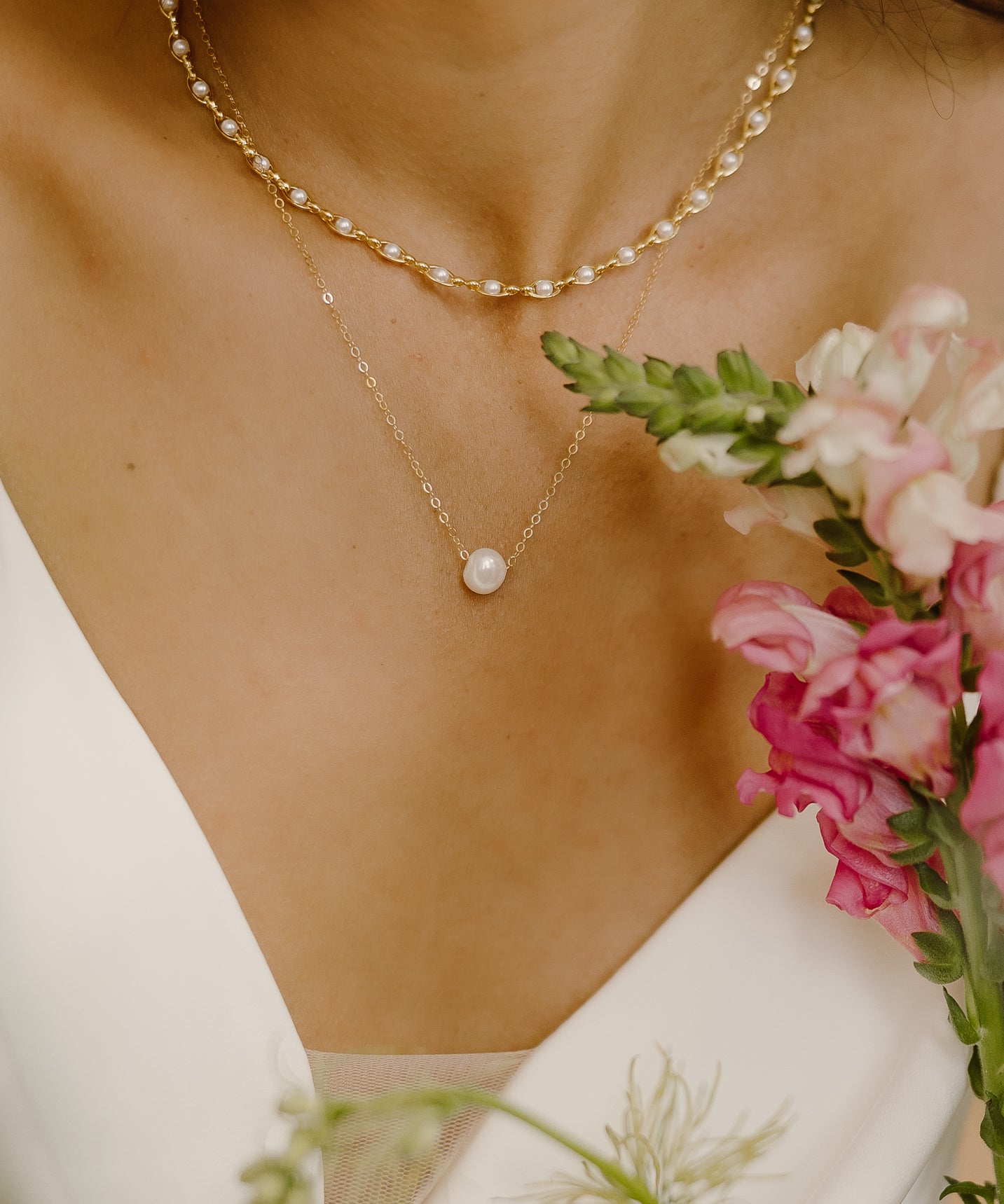 Cassie Layered Necklace Set - Wander + Lust Jewelry