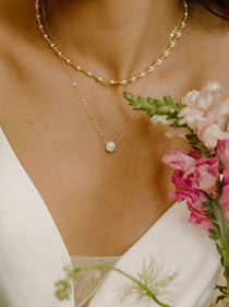 Cassie Layered Necklace Set - Wander + Lust Jewelry