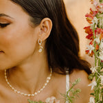 Cassie Pearl Drop Earrings - Wander + Lust Jewelry
