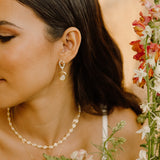 Cassie Pearl Drop Earrings - Wander + Lust Jewelry