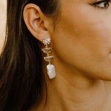 Paige Pearl Earrings - Wander + Lust Jewelry