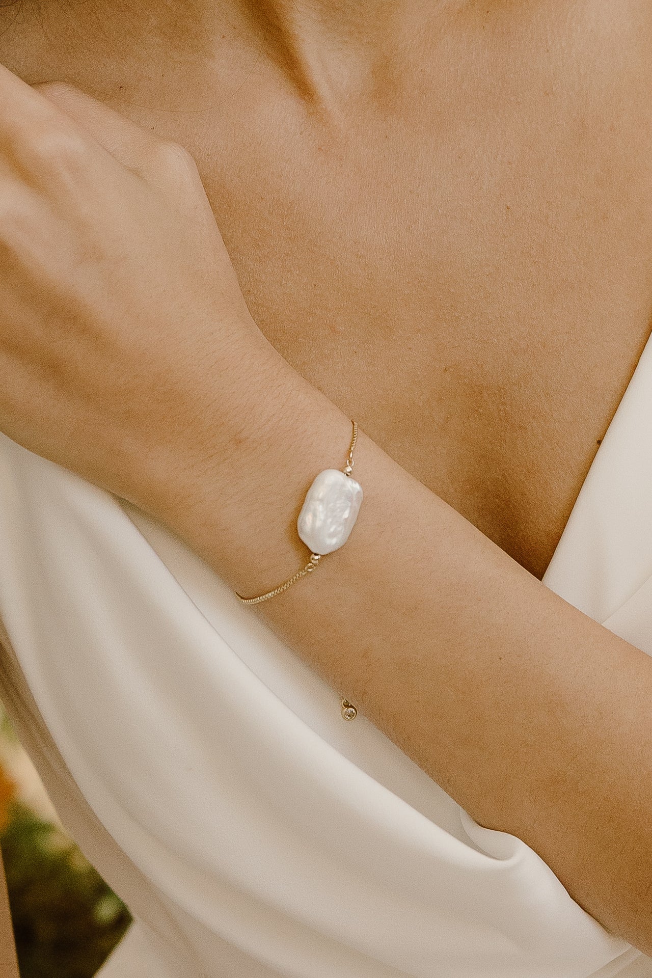 Paige Pearl Bracelet - Wander + Lust Jewelry