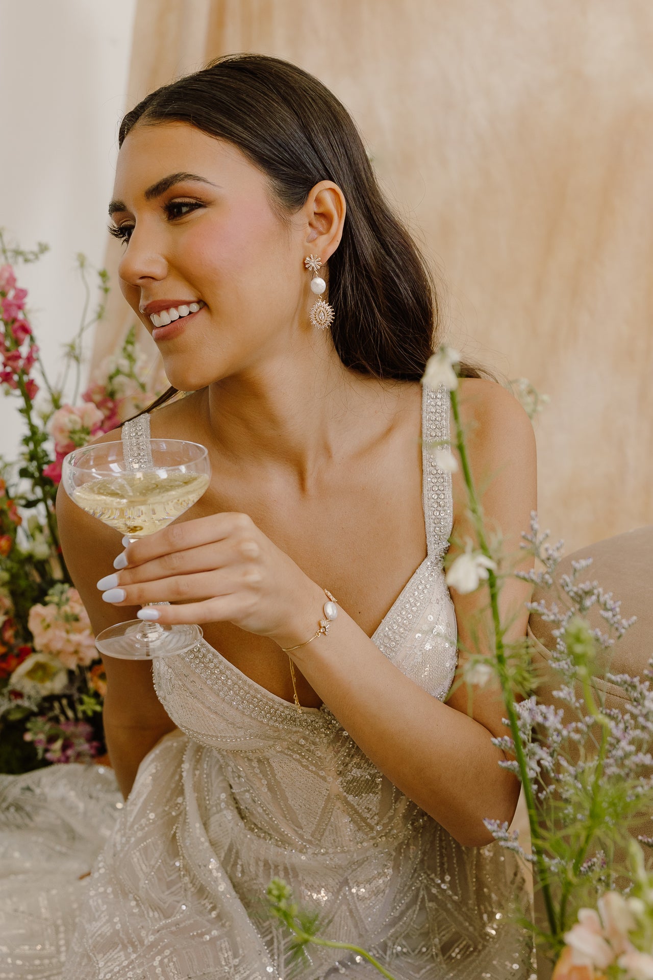 Greta Pearl Earrings - Wander + Lust Jewelry