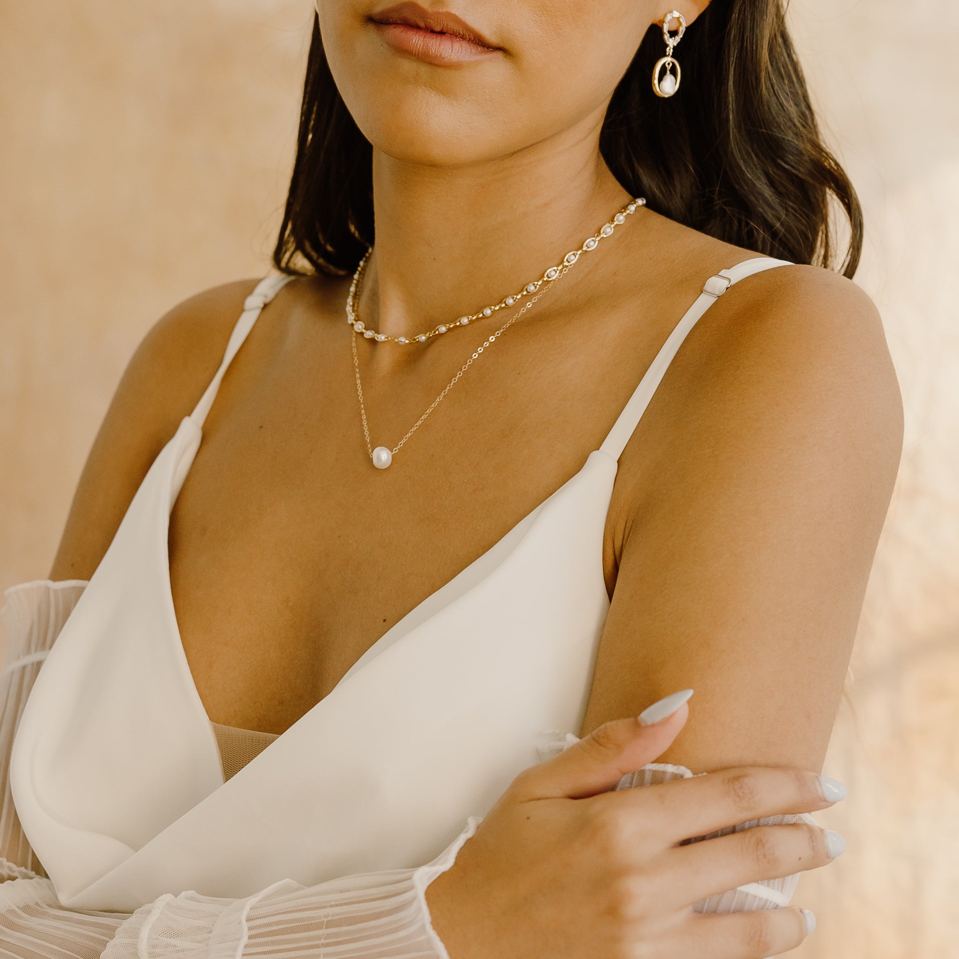 Cassie Layered Necklace Set - Wander + Lust Jewelry