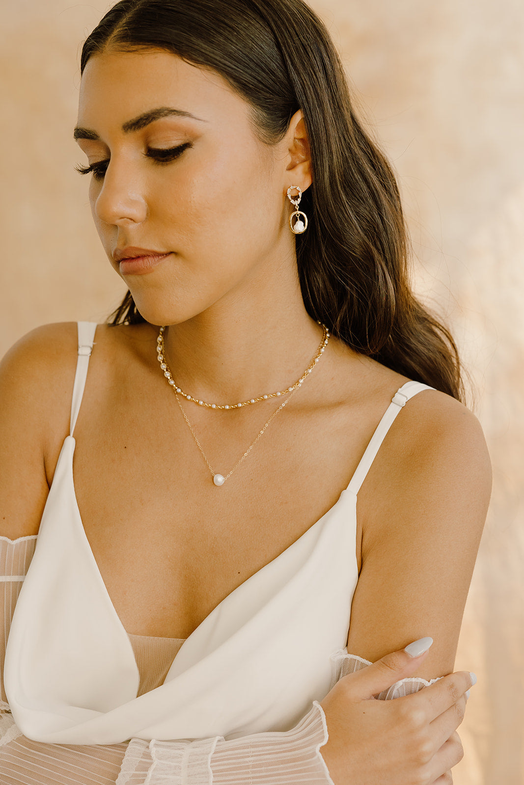 Cassie Layered Necklace Set - Wander + Lust Jewelry