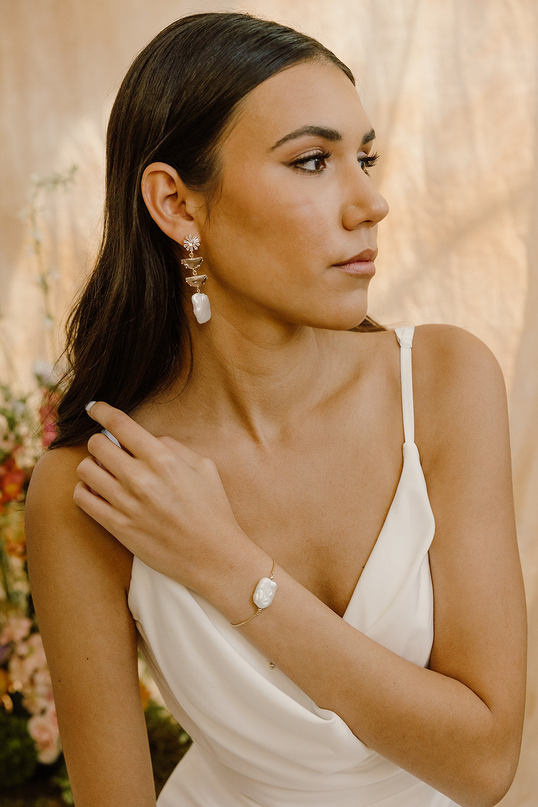 Paige Pearl Bracelet - Wander + Lust Jewelry