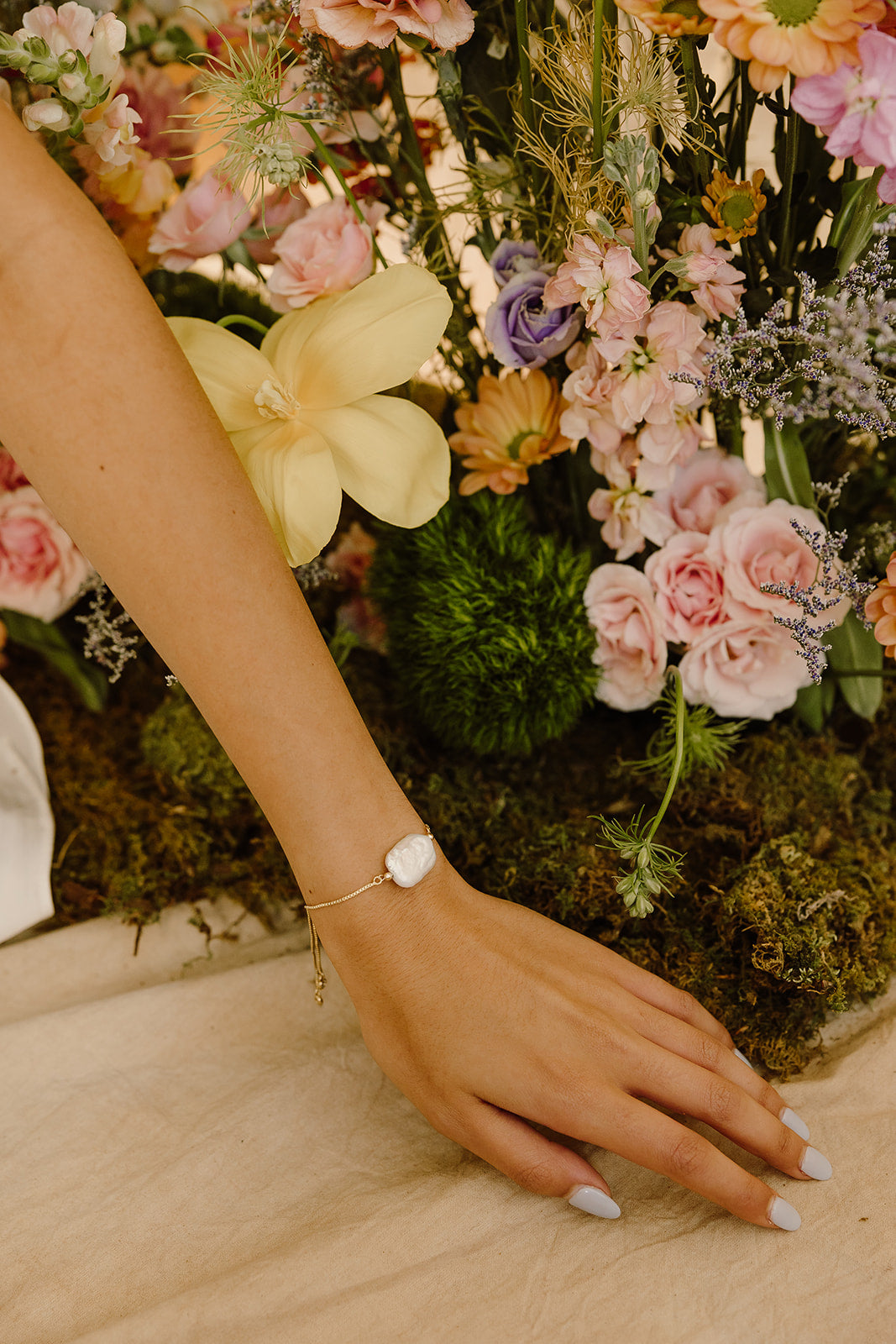 Paige Pearl Bracelet - Wander + Lust Jewelry