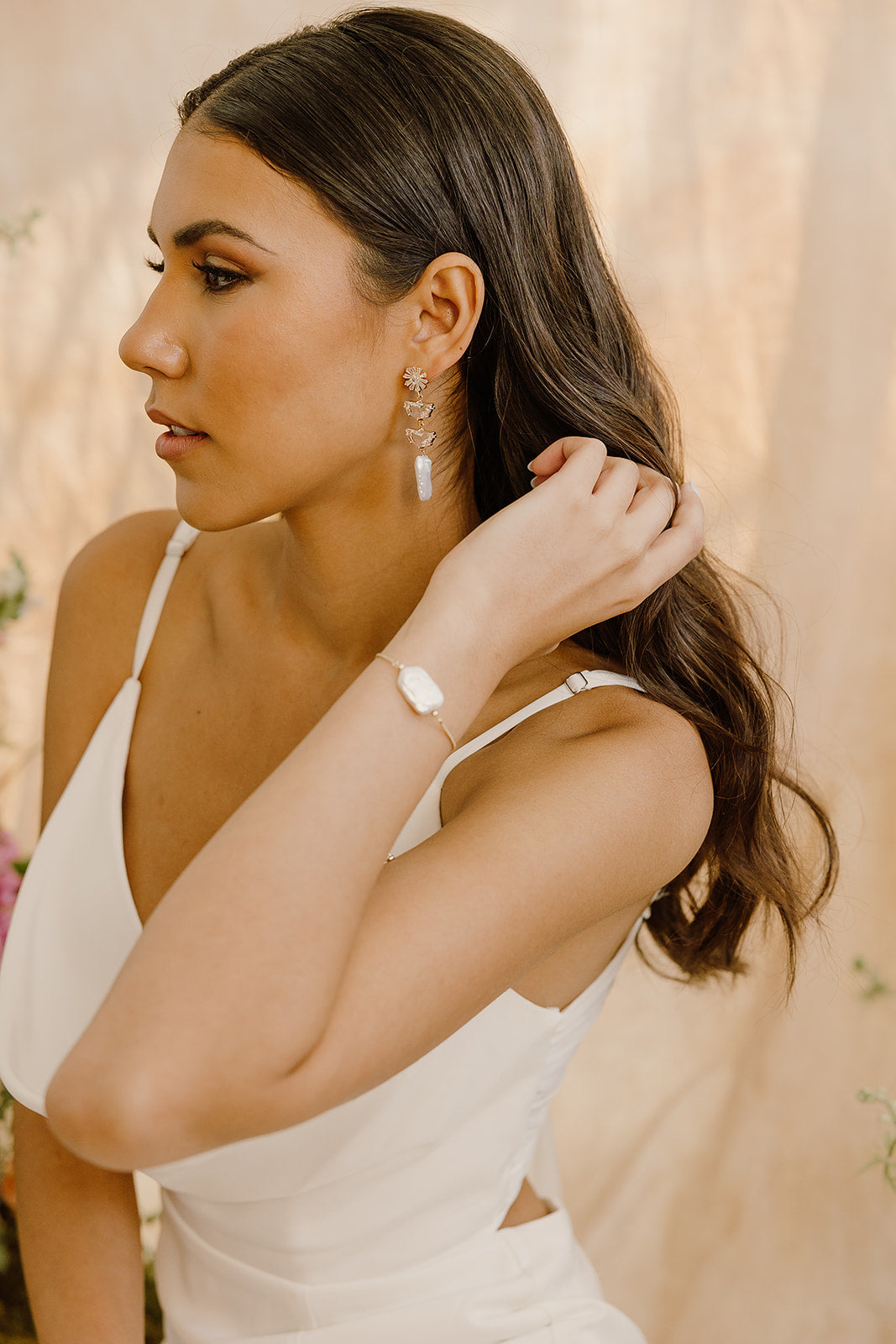 Paige Pearl Earrings - Wander + Lust Jewelry