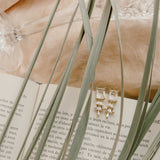 Emilie Art Deco Earrings - Wander + Lust Jewelry