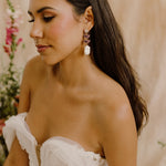 Poppy Pearl Earrings - Wander + Lust Jewelry