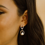 Cassie Pearl Drop Earrings - Wander + Lust Jewelry
