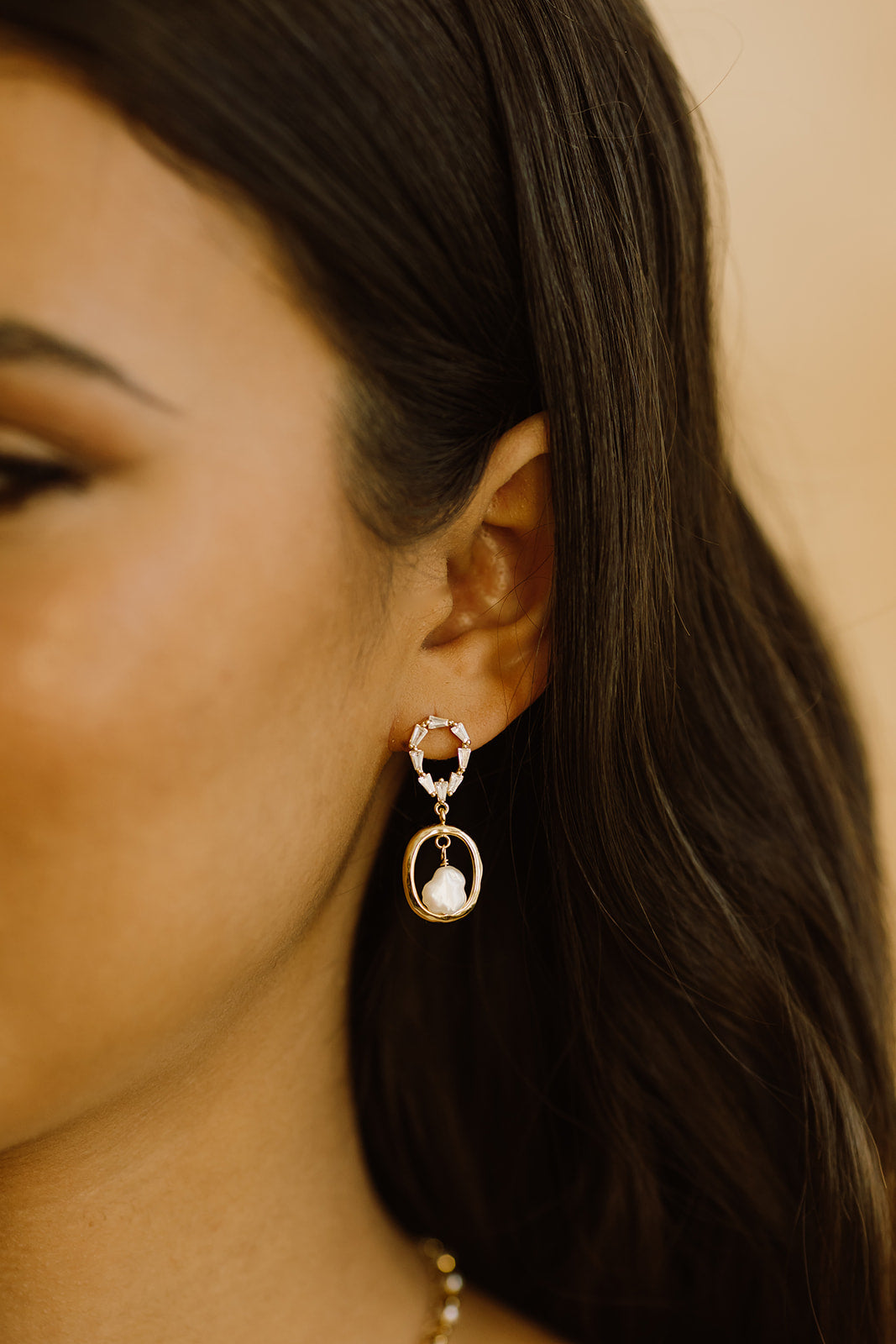 Cassie Pearl Drop Earrings - Wander + Lust Jewelry