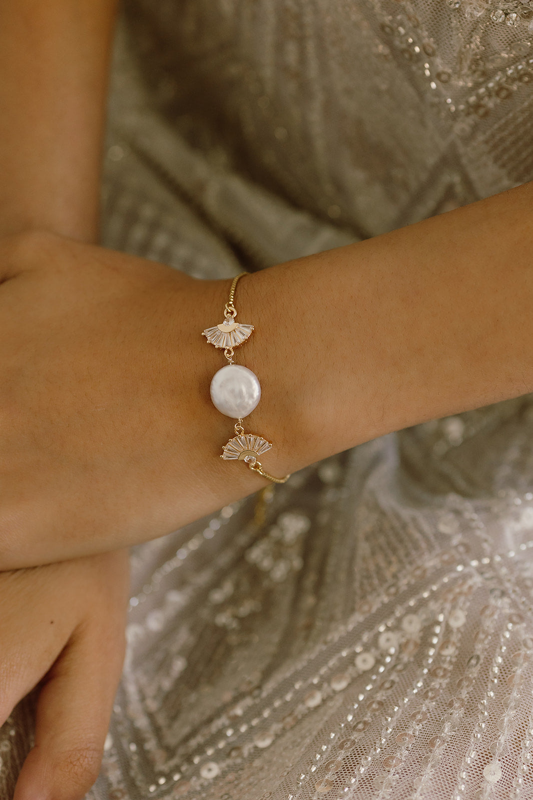 Greta Pearl Bracelet - Wander + Lust Jewelry