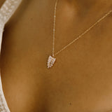 Beverly Leaf Necklace - Wander + Lust Jewelry