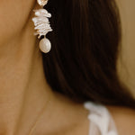 Kiara Pearl Earrings - Wander + Lust Jewelry